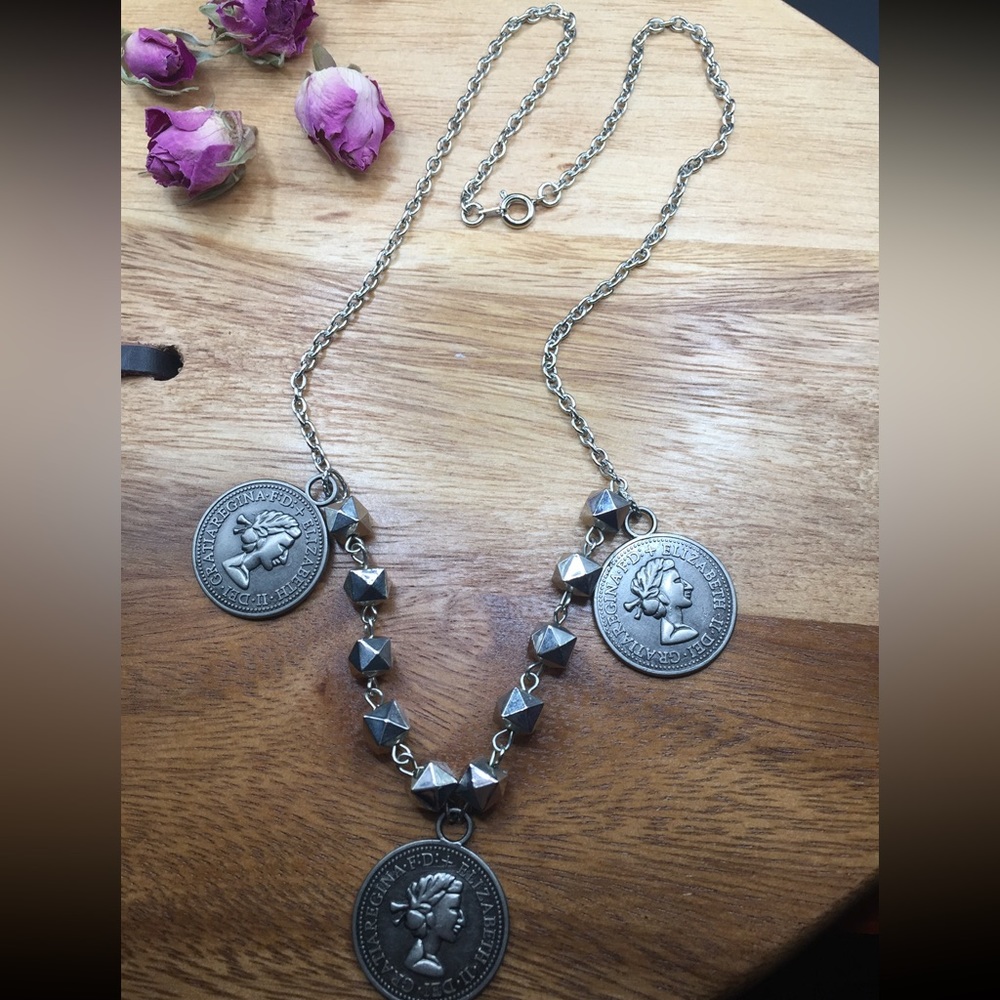 Fun coin necklace